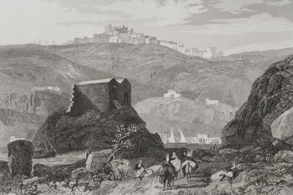 Patmos, 1840. Creator: Aubert.