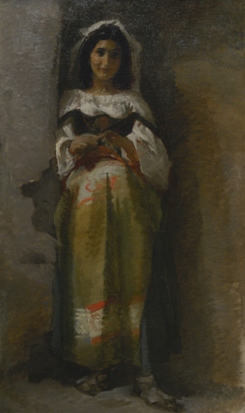 Ciocciara, c1862. Creator: Eduardo Rosales.