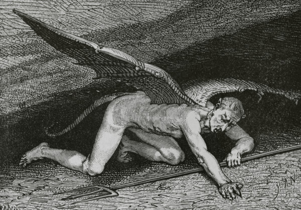 The Divine Comedy (1307-1321): Inferno (Hell), 1888.  Creator: Jean Edouard Dargent.