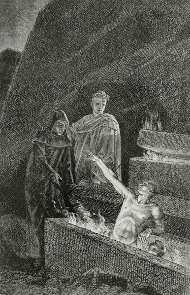 The Divine Comedy (1307-1321): Inferno (Hell), 1888.  Creator: Jean Edouard Dargent.