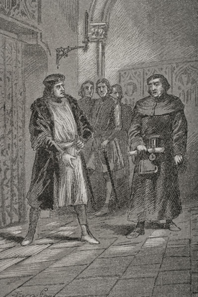 General Courts of the Crown of Aragon in Teruel, 1427, (1890).  Creator: Joan Serra y Pausas.