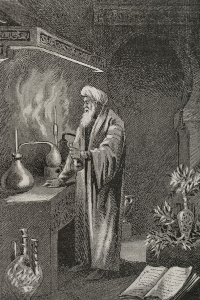 bn Zuhr, (c1092-c1162), Andalusi physician, philosopher and poet, 1890.  Creator: Joan Serra y Pausas.