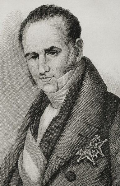 Juan Bautista Erro y Azpiroz (1773-1854), Spanish philologist, minister of Ferdinand VII..., 1842.  Creator: Jose Gomez.