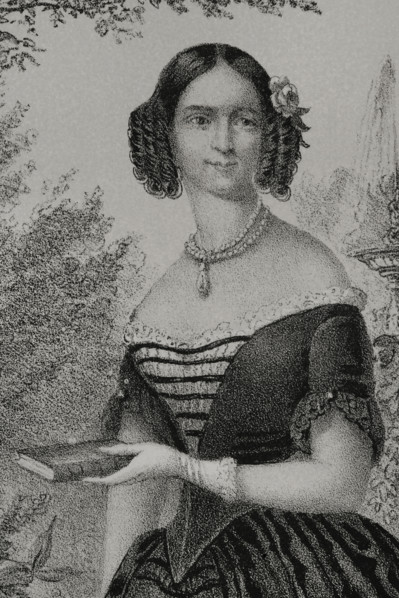 Adelgunde of Bavaria, (1823-1914), Duchess consort of Modena and Reggio (1846-1859)..., 1852.  Creator: Julio Donón.
