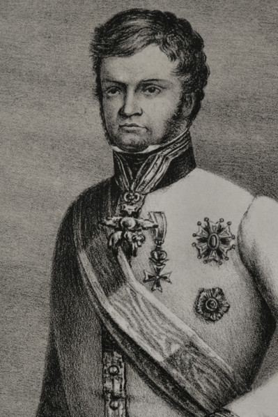 Leopold II, (1797-1870), Grand Duke of Tuscany (1824-1859), 1852. Detail. Creator: Julio Donón.