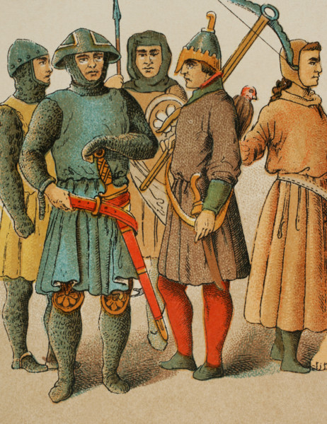 Warriors, 1200, (1884). Creator: Unknown.