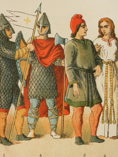 History of France, 1000, (1884).  Creator: Unknown.
