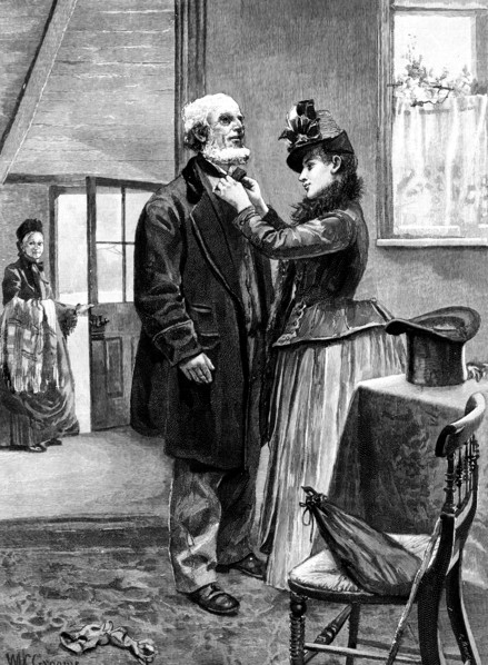 Going to the Dance, 1890. Creator: R. Taylor.