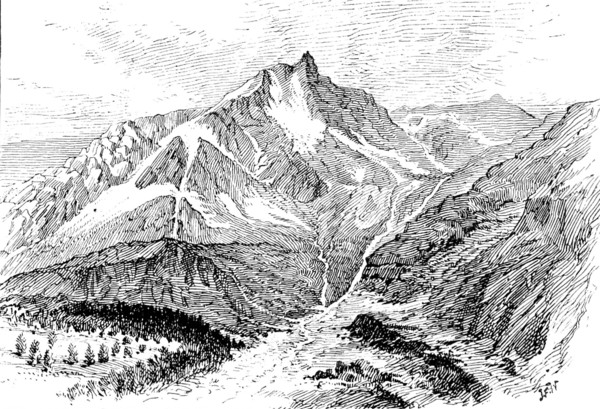 The Sonnblick Mountain, in the Austrian Alps, 10,154 feet high, 1890. Creator: Unknown.