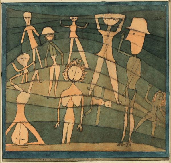 Open-Air Sport, 1923. Creator: Paul Klee.
