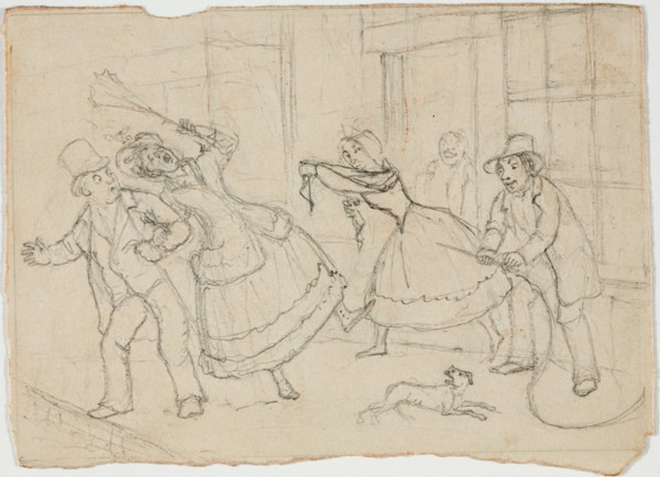 Prankster, c1820-1865. Creator: David Claypoole Johnston.