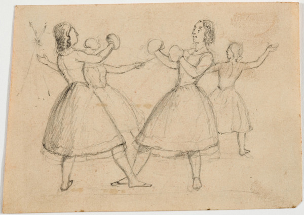 Women's Scientific Rights, c1820-1865. Creator: David Claypoole Johnston.