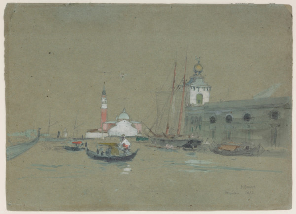 San Giorgio Maggiore, Venice, 1872. Creator: George Inness.