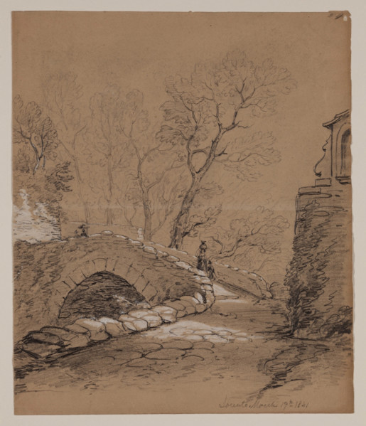 Sorrento, March 19, 1841. Creator: John William Casilear.