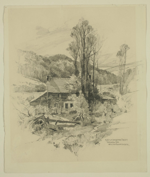 A Bit of Lanherne Valley, Cornwall, England, late 19th century. Creator: William Goodrich Beal.