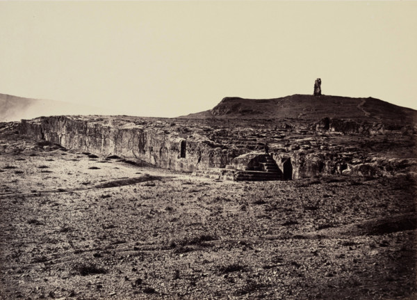 Steps of St. Paul, Mars Hill, Athens, c1860. Creator: Petros Moraites.