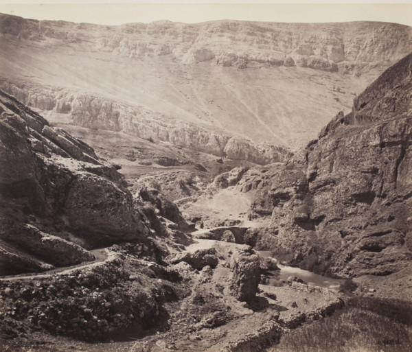 The Glen of Barada, 1862. Creator: Francis Bedford.