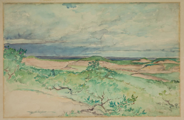 At Cape Ann, between 1860 and 1909. Creator: Walter Shirlaw.