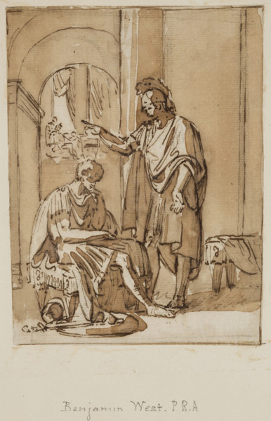 Study for Classical Subject, between 18th and 19th century. Creator: Benjamin West.