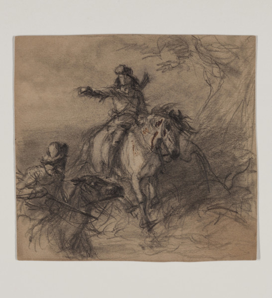 Major Washington on Mission, late 19th century. Creator: Felix Octavius Carr Darley.