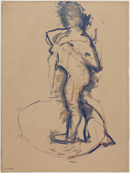 Woman in a Tub, c1900. Creator: Henri Matisse.