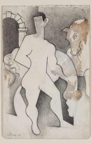 Groom, 1921. Creator: Roger de la Fresnaye.