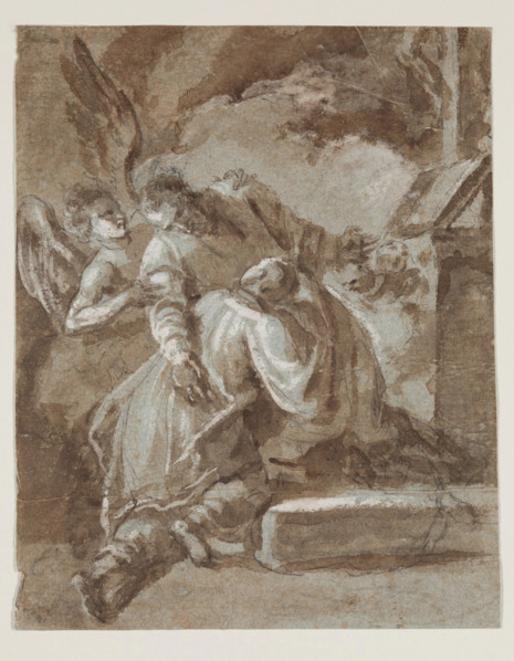 Saint in Prayer, 17th century. Creator: Unknown.