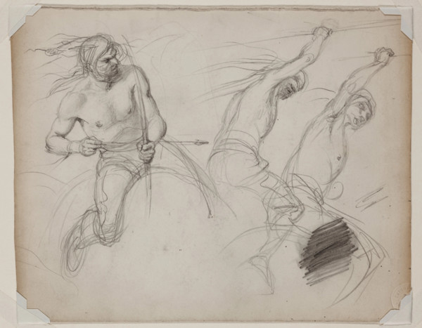 Indians, late 19th century. Creator: Felix Octavius Carr Darley.