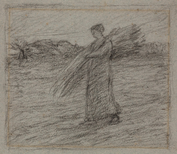 The Gleaner, c1870-1896. Creator: Wyatt Eaton.