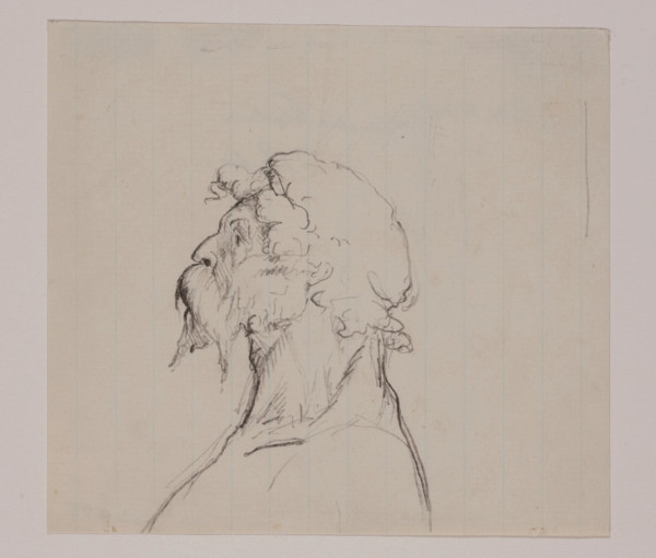 An Old Man, between 1840 and 1879. Creator: William Rimmer.