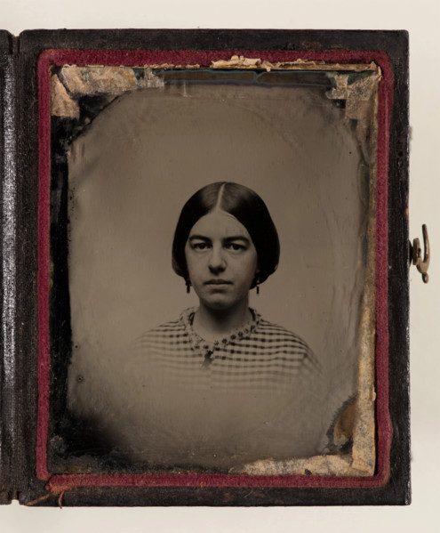 Jane P. Hoyt, between 1860 and 1870. Creator: Unknown.