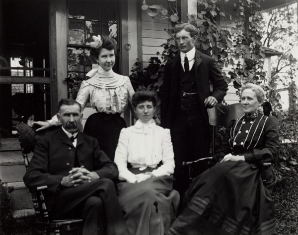 Untitled (Family of Five), c1900, printed 1980. Creator: Unknown.