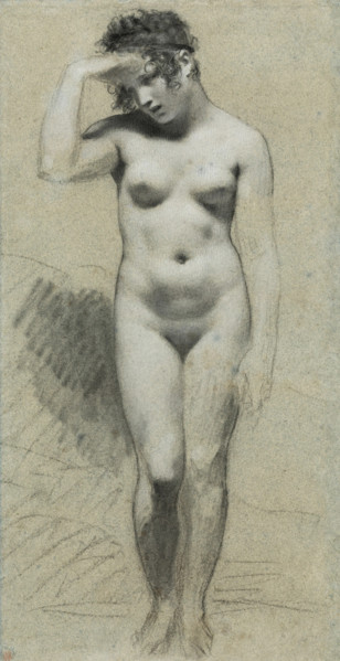 Standing Nude, 1806 or 1807. Creator: Pierre-Paul Prud'hon.