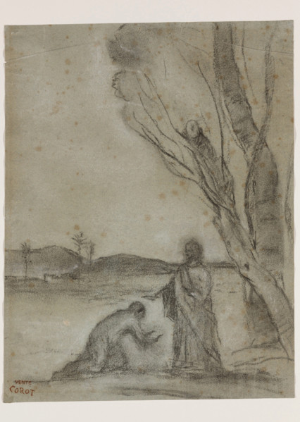 Noli Me Tangere, between 1796 and 1875. Creator: Jean-Baptiste-Camille Corot.