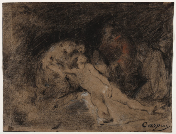 Pietà, between 1827 and 1875. Creator: Jean-Baptiste Carpeaux.