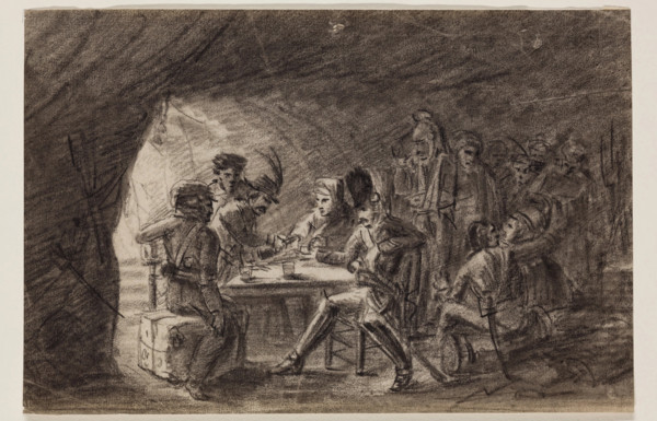 Scene with Bandit, between late 18th and mid-19th century. Creator: Hippolyte Lecomte.