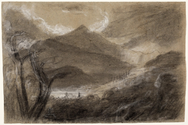 Schroon Mountain, Adirondacks, c1837. Creator: Thomas Cole.