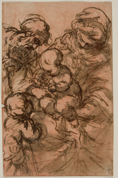 Holy Family with Infant Saint John, between 1754 and 1815. Creator: Carlo Alberto Baratta.