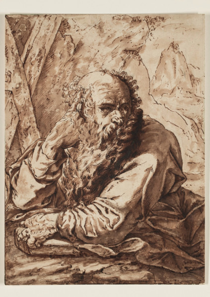 Saint Andrew, 17th century. Creator: Hendrik Goltzius.