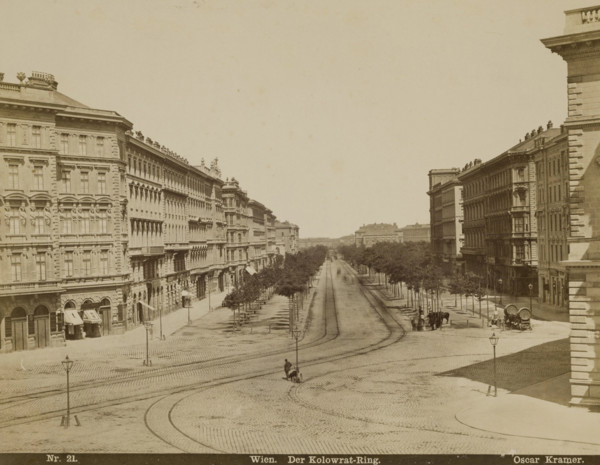Wien. Der Kolowrat Ring, late 19th century. Creator: Oscar Kramer.