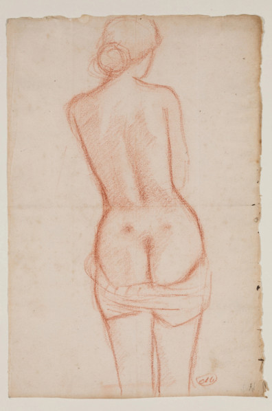 Female Nude, between 1861 and 1944. Creator: Aristide Maillol.