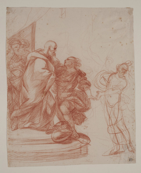 The Return of the Prodigal Son, between 1650 and 1700. Creator: Guillaume Courtois.