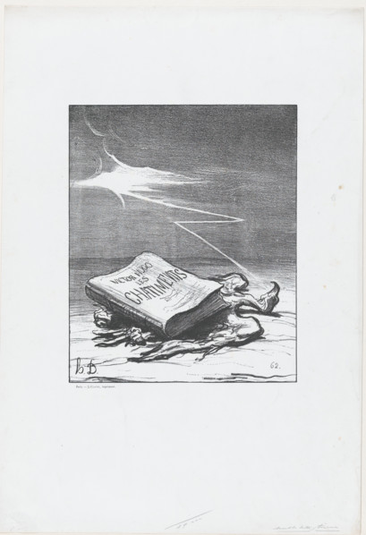 Page d'histoire, 1870.  Creator: Honore Daumier.