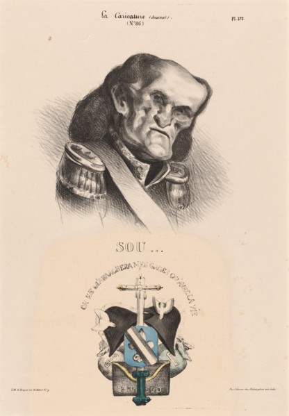 Sou..., 1832. Creator: Honore Daumier.