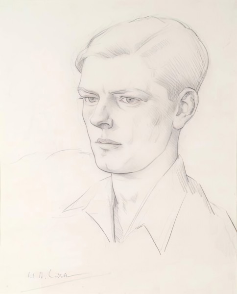 Male Portrait. Creator: Francis Campbell Bolleau Cadell.