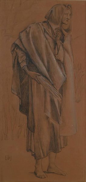 Study for 'The Star of Bethlehem', 1875-1899. Creator: Sir Edward Coley Burne-Jones.