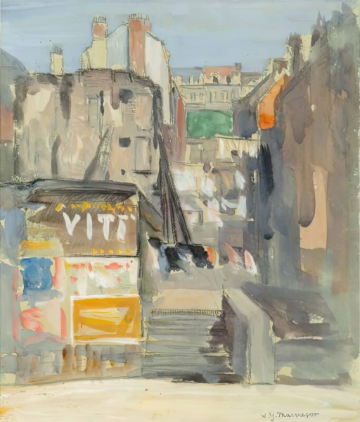 Houses Boulogne, c1880-1920. Creator: William York Macgregor.