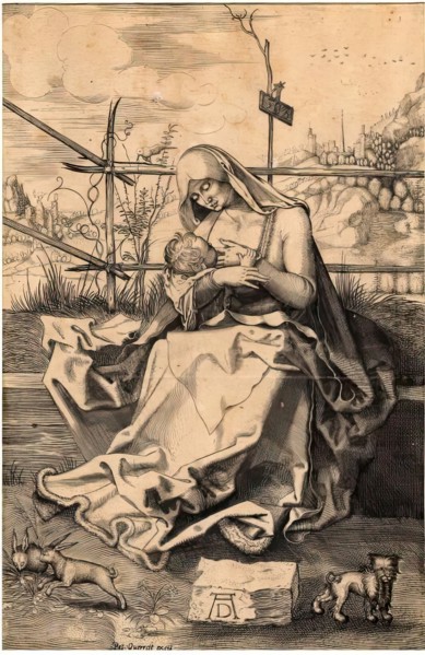 Virgin Suckling the Child, 1503. Creator: Albrecht Durer.