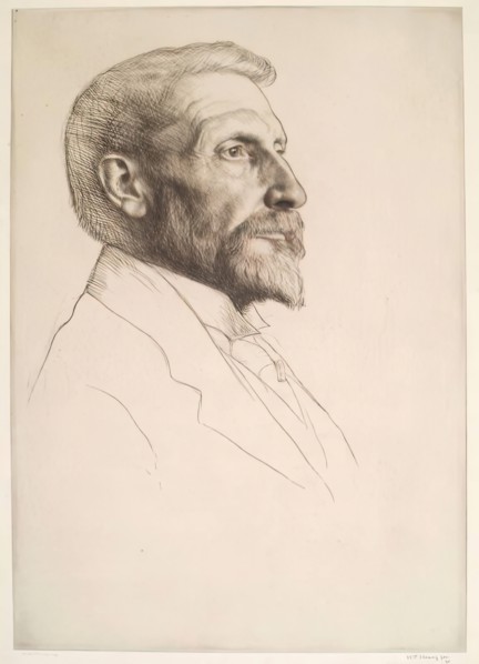 Henry Rider Haggard, c1911. Creator: William Strang.