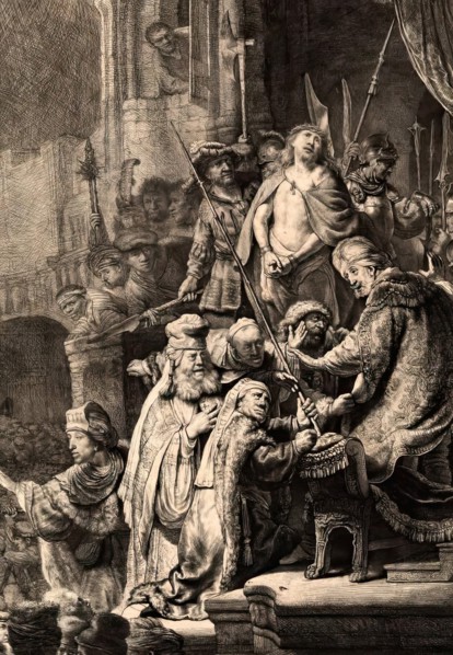 Ecce Homo, c1635. Creator: Rembrandt Harmensz van Rijn.